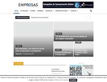 Tablet Screenshot of empresasimparables.com